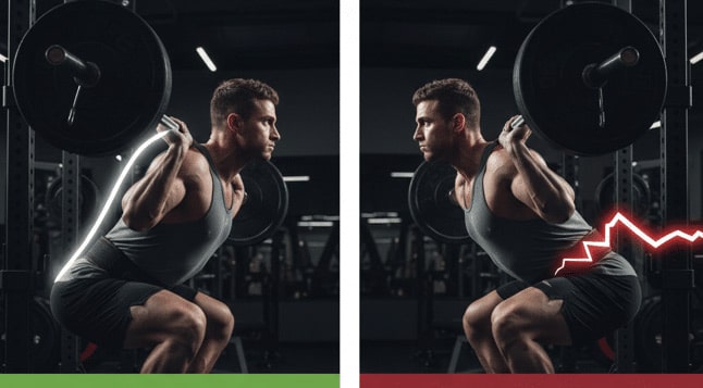 Safe Back Angles and Posture for Powerlifters