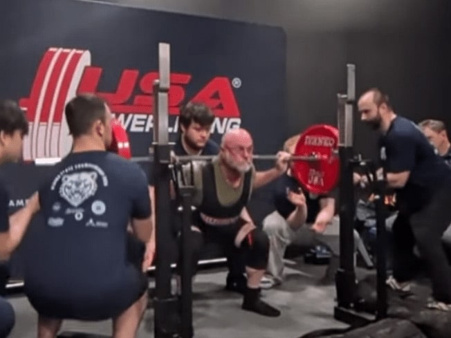 Charles Estes' 303lb Squat