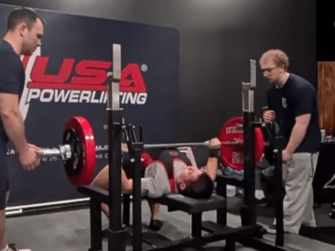 Chiehmeng (Peter) Chen Bench Press 2026 USAPL Alaska State Championship