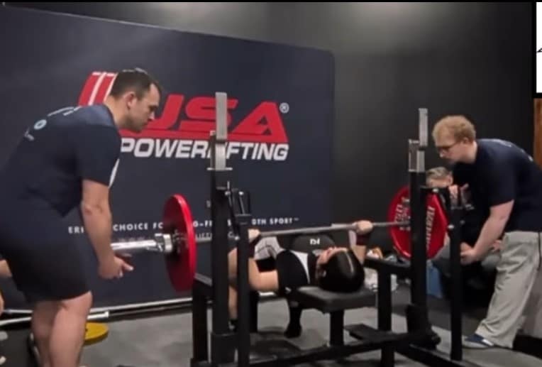 Isabella Edades 182lb Bench Press USAPL Alaska State Championship 2026
