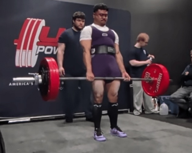 Rianmel Molina Deadlift 2026 USAPL Alaska State Championship