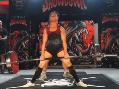 Ayelén Noguera's 418.8lbs deadlift at the 2026 PLU The Bar Showdown