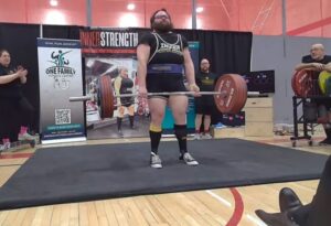 Jordan Powell Deadlift 270 kg at The One Powerlifting Classic 4.0
