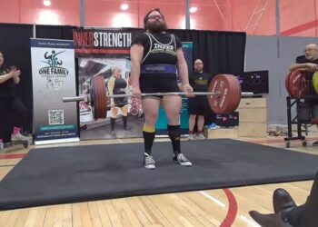 Jordan Powell Deadlift 270 kg at The One Powerlifting Classic 4.0