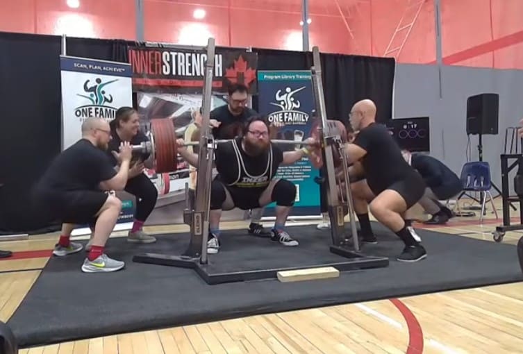 Jordan Powell Bench 150 kg at The One Powerlifting Classic 4.0
