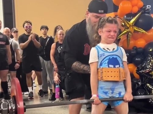 Lucy Milgrim at the XPC Powerlifting Meet Arnold Sports Fest 2026