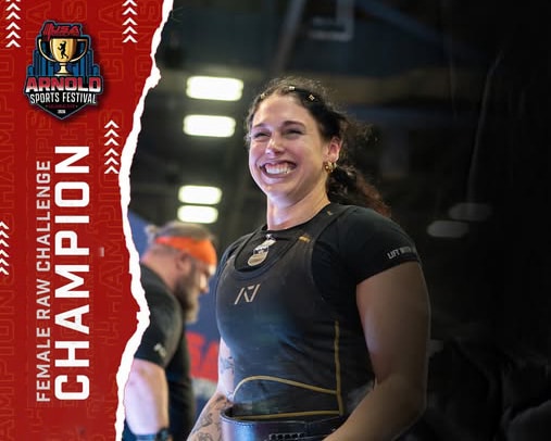 Margaret Necaise Dominates Female Raw Challenge at the 2026 Arnold Sports Festival