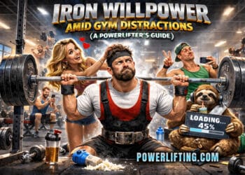 Iron Willpower Amid Gym Distractions (A Powerlifter’s Guide)