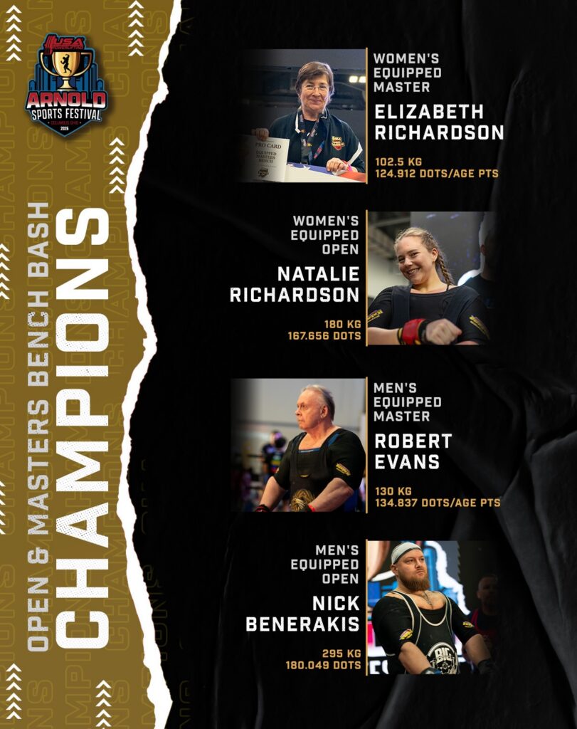 USAPL Bench Bash Champions