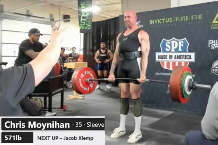 Chris Moynihan Deadlifts 571 lbs at the Windy City Spring Classic