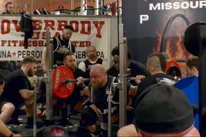 James Kennedy Squats big Weight at the USPA 2026 Missouri State Championship