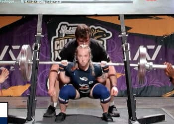 Madison Rock's 179 kg Squat at the USA Powerlifting Collegiate Nationals