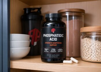 Phosphatidic acid supplement capsules for powerlifting strength and training adaptation