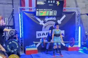 Michael McCourt breaks deadlift world record at the 2026 Warwick Barbell Bash II