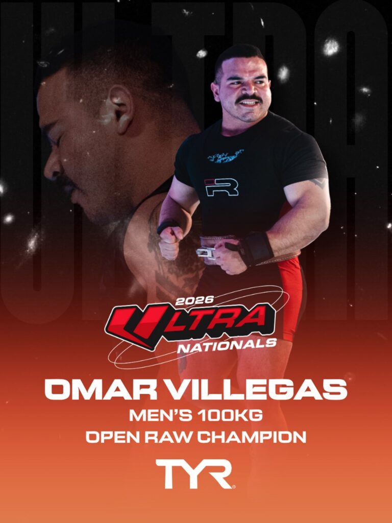 Omar Villegas takes Men’s 100kg Open Raw Champion title